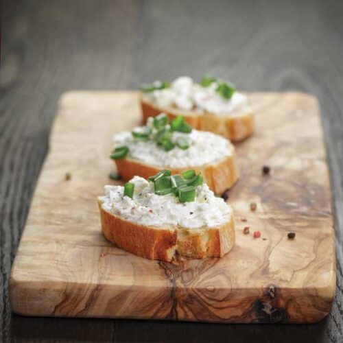 Dairy-Free Soft Cheese with Chives Recipe